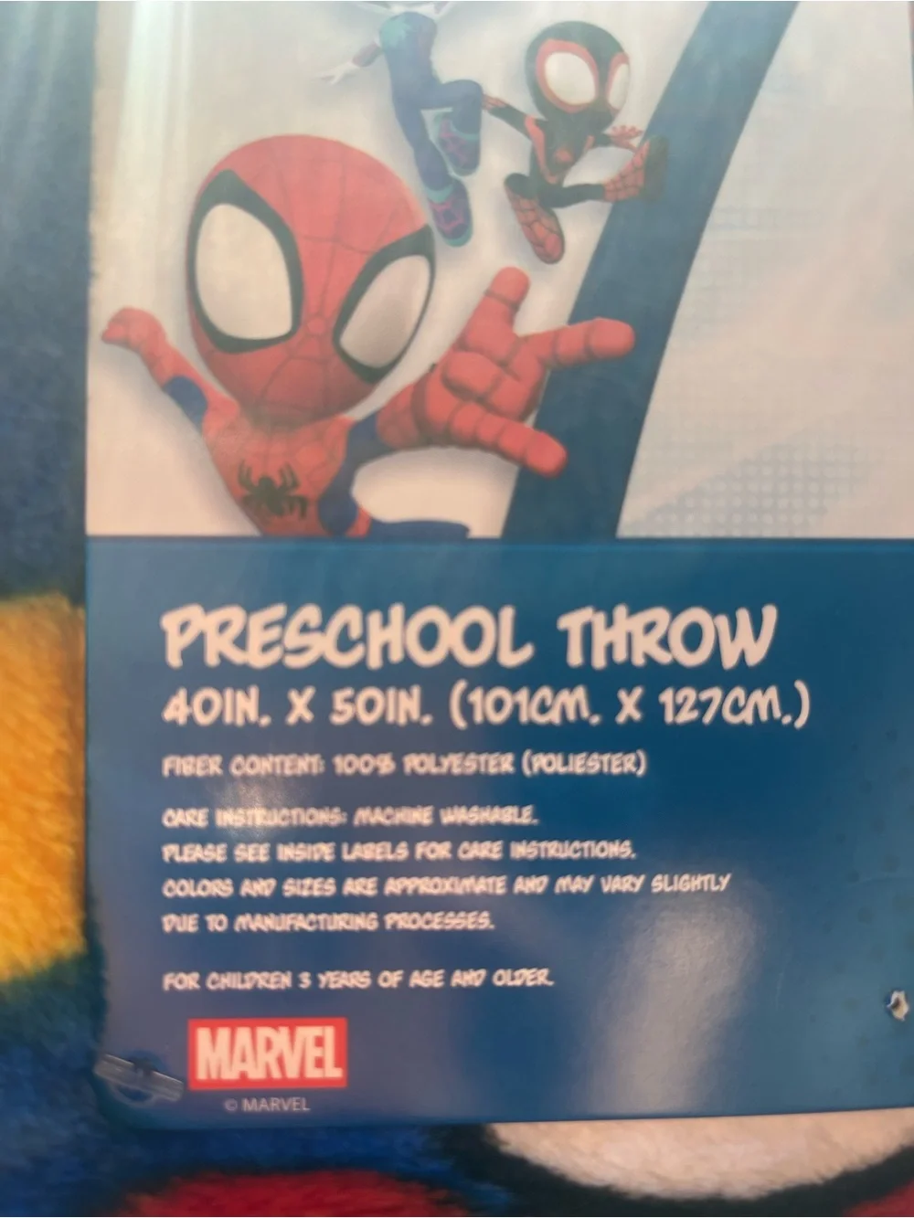Marvel soft plush